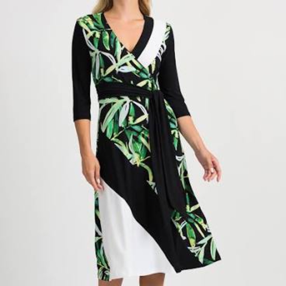 Joseph Ribkoff Floral Wrap Style #201175 NWT - Picture 2 of 5
